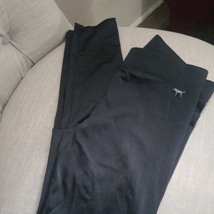 Pink brand black leggings